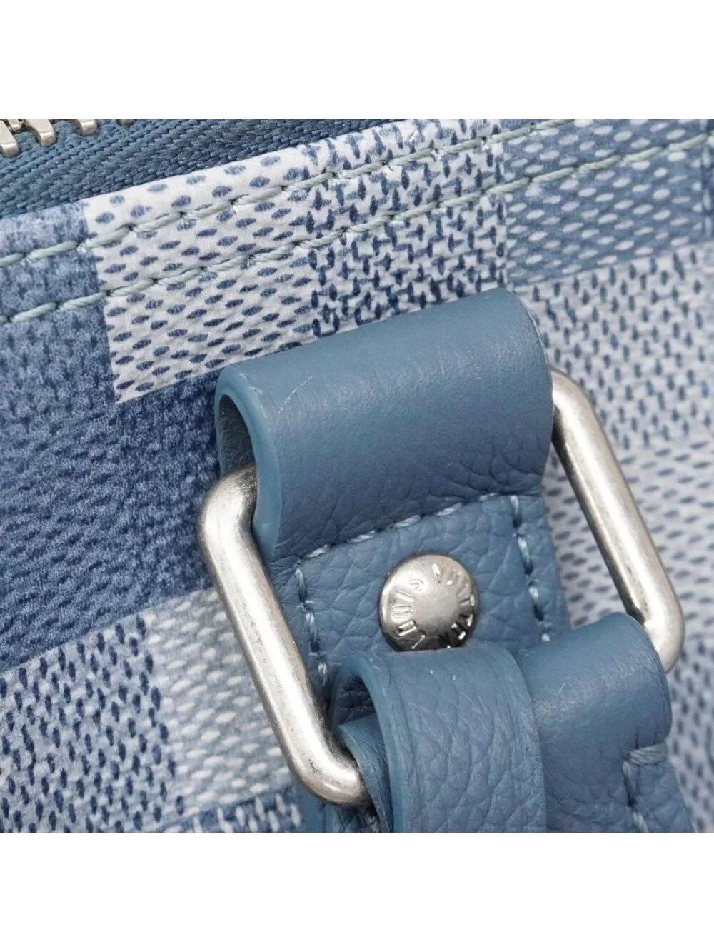Louis Vuitton Handbag Damoflage Keepall Bandouliere 25 Indigo 2-Way
